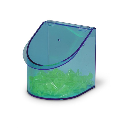 Storage bin with single compartment, BLUE, 1/EA